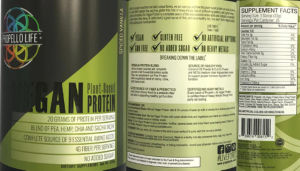 Vegan Plant-Based Protein Spiced Vanilla