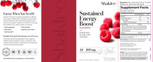 Sustained Energy Boost Raspberry