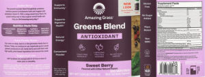 Greens Blend Antioxidant Sweet Berry
