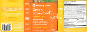 Green Superfood Immunity Tangerine Flavo
