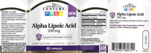 Alpha Lipoic Acid 200 mg