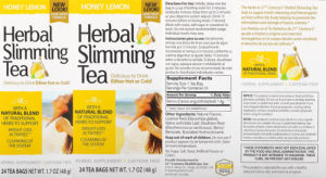 Herbal Slimming Tea Honey Lemon