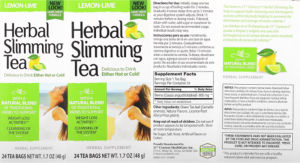 Herbal Slimming Tea Lemon-Lime