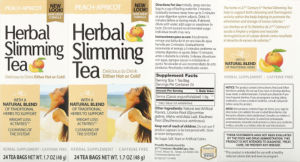 Herbal Slimming Tea Peach-Apricot