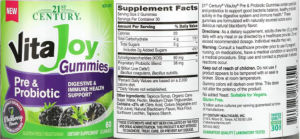 Pre & Probiotic Blackberry Flavor