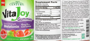 Extra Strength Melatonin 10 mg Strawberr