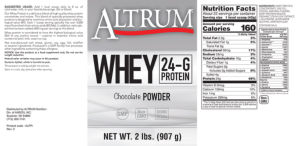 Whey 24-G Protein Chocolate Powder