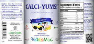 Calci-Yums! Natural Strawberry Flavor