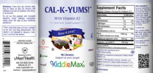 Cal-K-Yums! Natural Strawberry Flavor