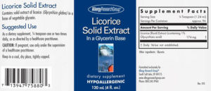 Licorice Solid Extract