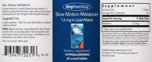 Slow Motion Melatonin