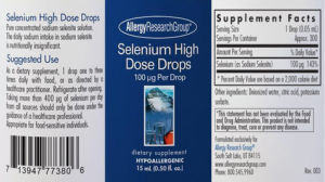 Selenium High Dose Drops 100 mcg