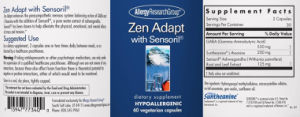 Zen Adapt with Sensoril