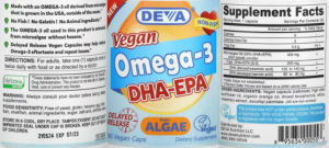 Vegan Omega-3 DHA-EPA