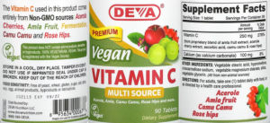 Vegan Vitamin C