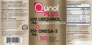 Ubiquinol 100 mg + Omega-3 250 mg