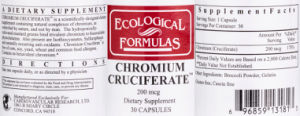 Chromium Cruciferate 200 mcg