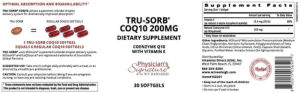 Tru-Sorb CoQ10 200 mg