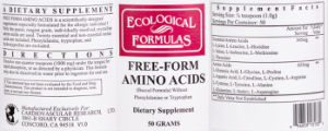 Free-Form Amino Acids