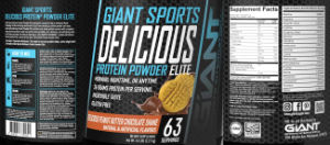 Delicious Protein Powder Elite Delicious