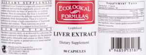 Lyophilized Liver Extract