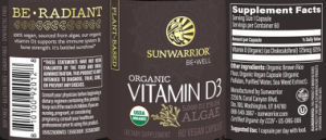 Organic Vitamin D3 5,000 IU