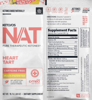 NAT Heart Tart Caffeine Free