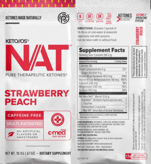 NAT Strawberry Peach Caffeine Free