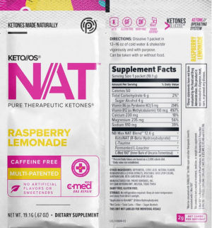 NAT Raspberry Lemonade Caffeine Free
