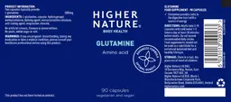 Label for Glutamine