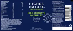 Label for High Strength B Complex