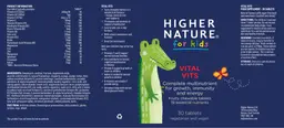 Label for Vital Vits