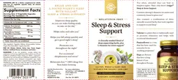 Label for Sleep & Stress Support