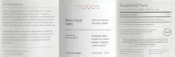 Label for Novos Boost (NMN) 125 mg
