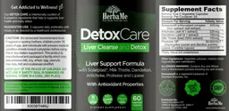 Label for Detox Care