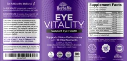 Label for Eye Vitality