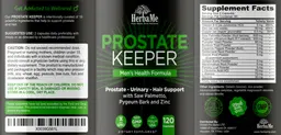 Label for Prostate Keeper