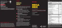 Label for Mega Men