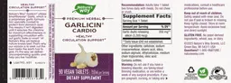 Label for Garlicin Cardio 350 mg
