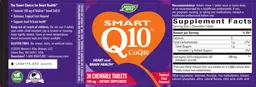 Label for Smart Q10 100 mg Tropical Fruit Flavored