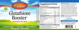 Label for Glutathione Booster