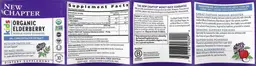 Label for Kids Organic Elderberry Whole-Food Gummies