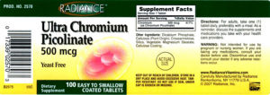 Ultra Chromium Picolinate 500 mcg