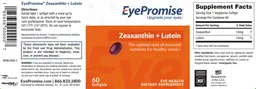 Label for Zeaxanthin + Lutein