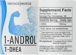 Label for 1-Androl