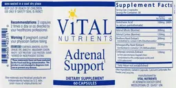 Label for Adrenal Support