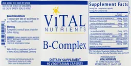 Label for B-Complex