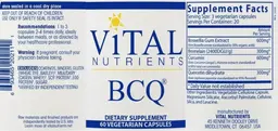 Label for BCQ