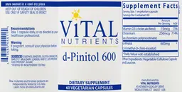 Label for D-Pinitol 600