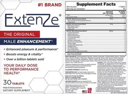 Label for ExtenZe The Original